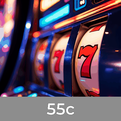55c: Slots-Altas Recompensas, Jogos de Mesa-Táticas Avançadas, Live Dealers-Interação Real